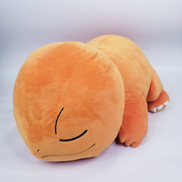 Pokemon Charmander Plush Large 18” Sleeping Stuffed Animal - Picture 1 of 4